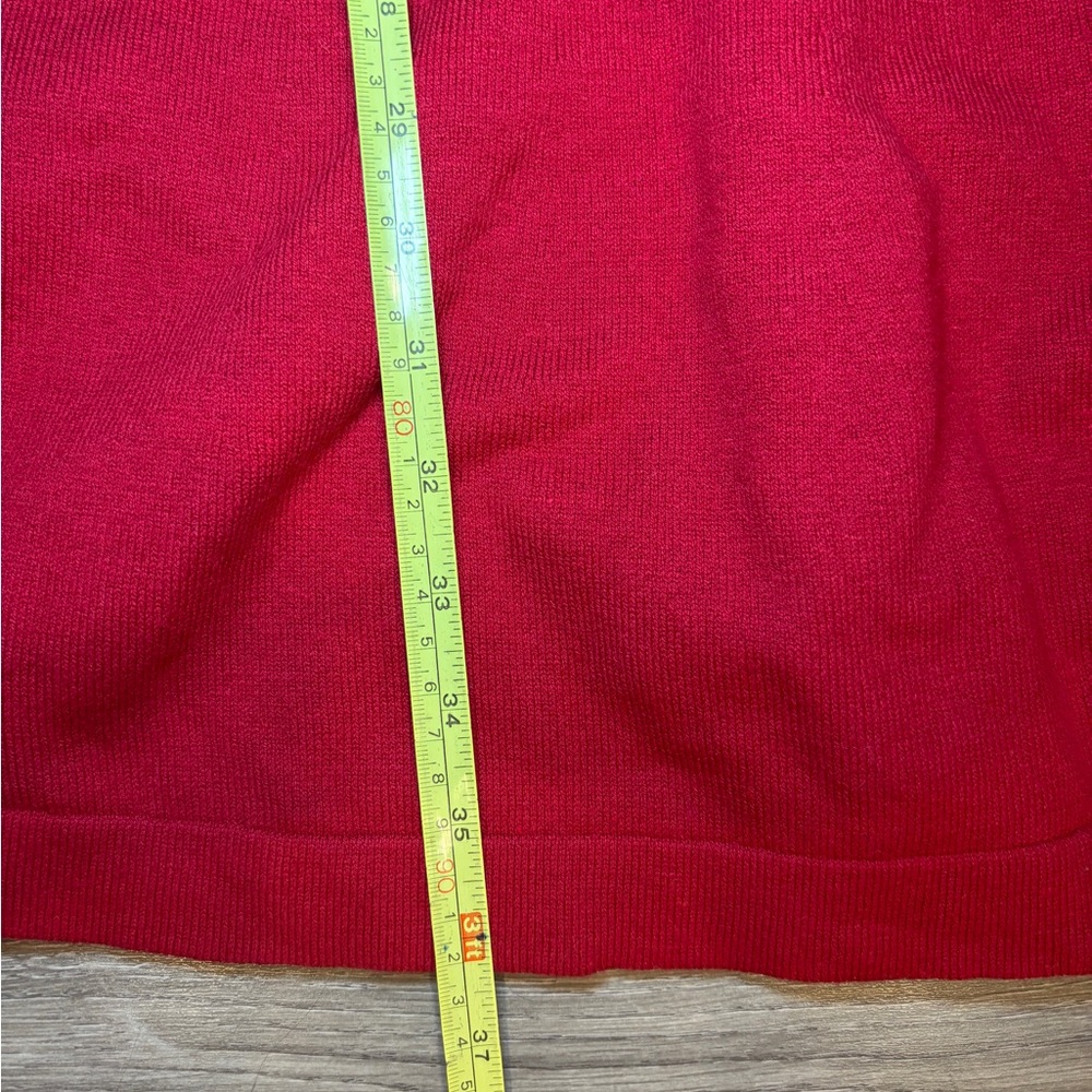 CeCe Red Midi Dress - Picture 7 of 8